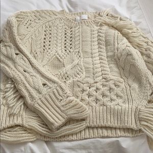 Zadig & Voltaire cream sweater